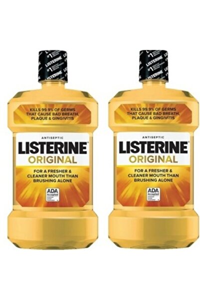 Listerine Original Ağız Çalkalama Suyu 1.5l 2 Adet