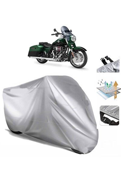 CoverPlus Harley-davidson Cvo Road King Motosiklet Brandası Motor Branda (bağ...