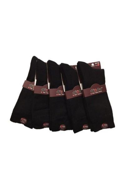 Dündar 10 Pack Βαμβακερές ανδρικές κάλτσες διπλής σόλας Πετσέτα σόλας χωρίς ραφή