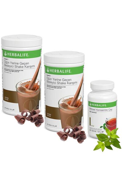 Herbalife Shake Çikolata 2 Çay Klasik 100 gr