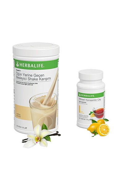 Herbalife Shake Vanilya  ve  Çay Limon