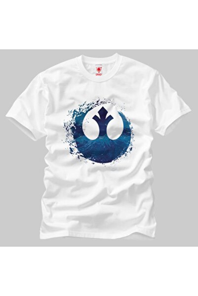 Crazy Чоловічий футболка - Акварельний сплеск Rebel Logo