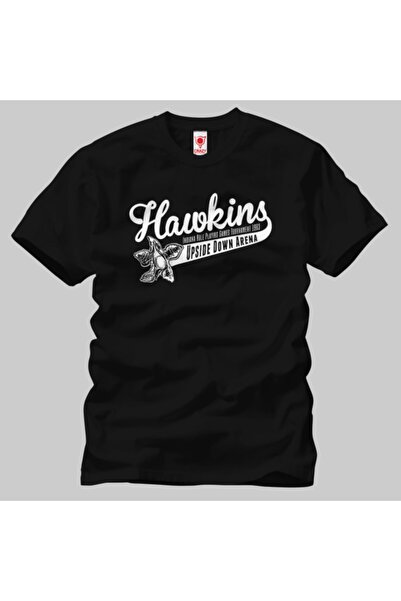 Crazy Stranger Things Hawkins Varsity Demogorgon muška majica