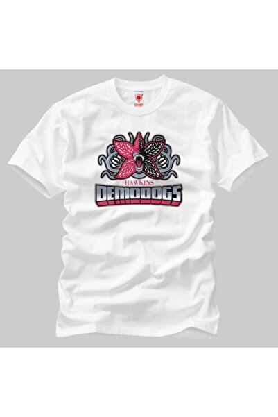 Crazy Stranger Things Хокінс Демодогс Чоловіча футболка