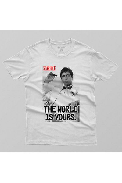 Crazy Ανδρικό μπλουζάκι Scarface: The World Is Yours