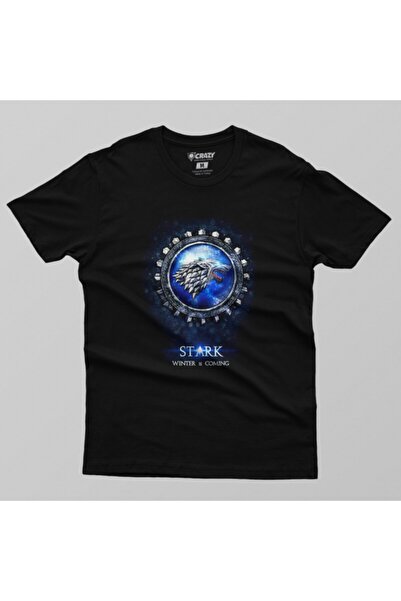 Crazy Game Of Thrones: Tricou Stark Blue pentru bărbați
