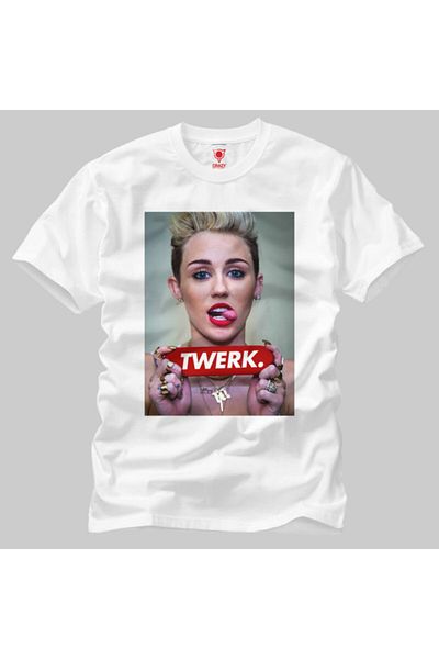 Crazy Ανδρικό μπλουζάκι Miley Cyrus Twerk