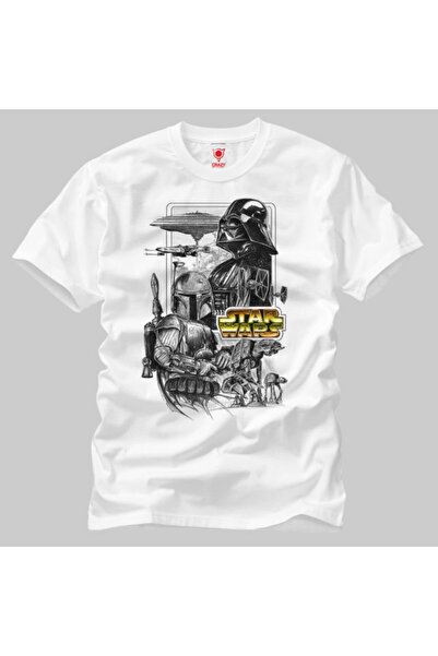 Crazy Ανδρικό μπλουζάκι Star Wars Sketch