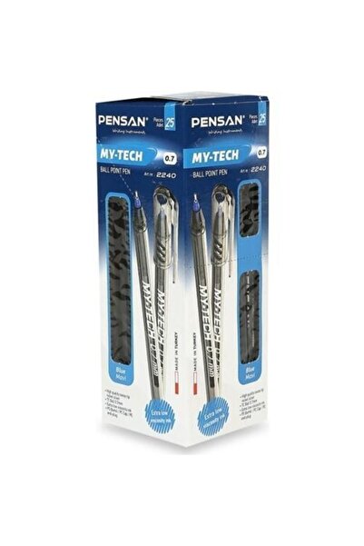 Pensan 2240 My-tech Tükenmez Kalem Mavi 25 Li (1 Paket 25 Adet)