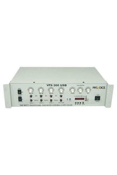 Provoice Vpx-300 Usb 6 Kanal 300 Watt Anfili Mikser