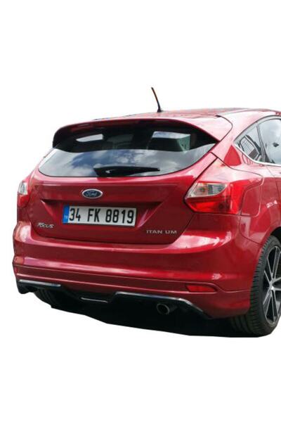 ps dizayn Ford Focus 3 Hb 2012 - 2014 Arka Tampon Eki - Difüzör (plastik)