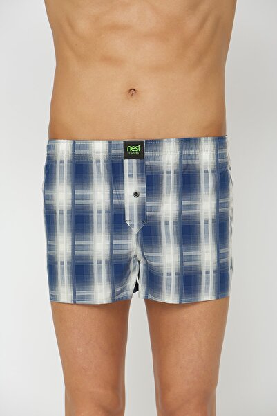 NEST Undies Muški Poplin Sivi bokserice