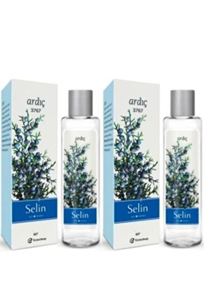 Selin Ardıç Kokulu Parfümlü Kolonya 8 Adet 80 Derece