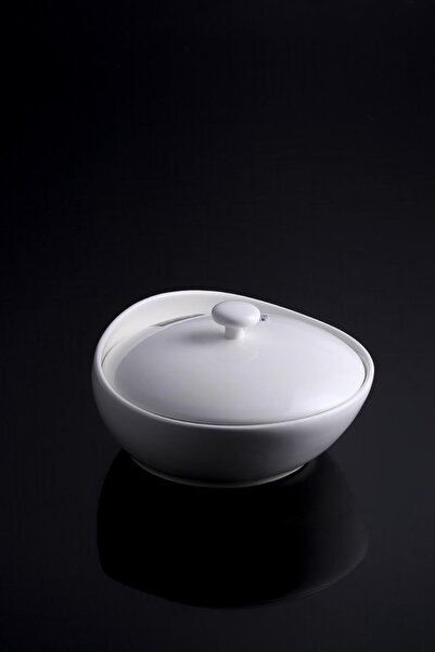 ACAR Emma Porselen Yuvarlak Kapaklı Güveç Tencere  20,3 cm