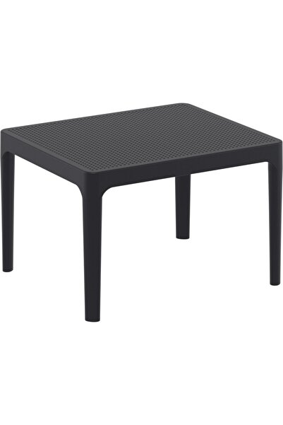 Siesta Sky Siyah Otel Restoran Kafe Mutfak Mini Sehpa