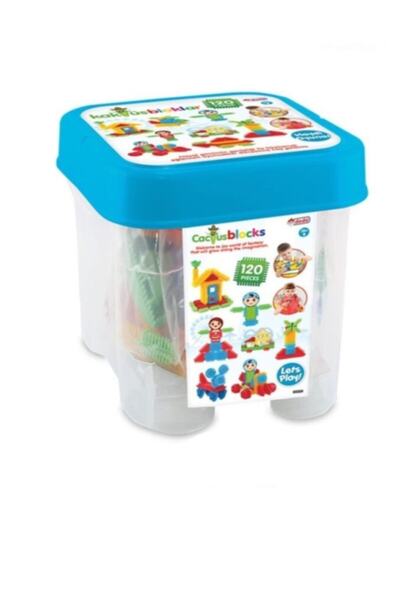 Dede Oyuncak 120 Parça Kaktüs Bloklar