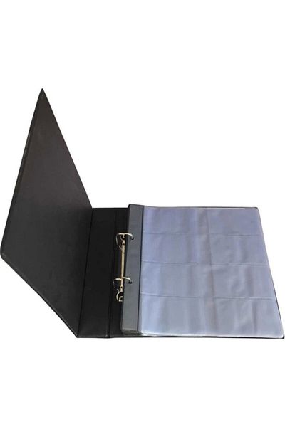 Liz 443 Model Wide Cut Business Card Album - 400 Pieces