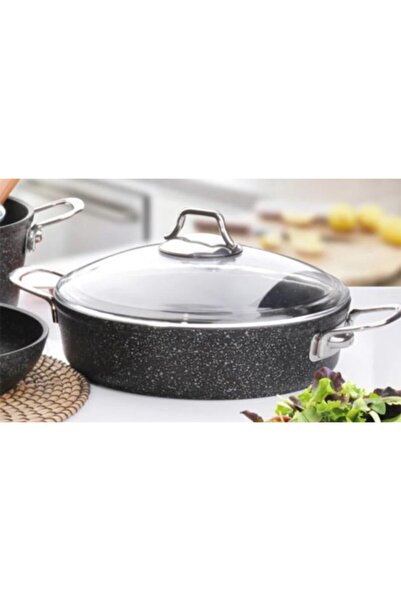 FALEZ Blackline 26 cm Kısa Tencere