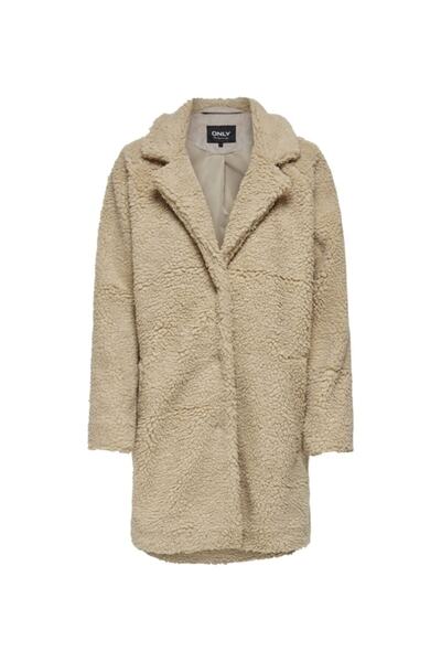 ONLY Kadın Kahverengi Kaban