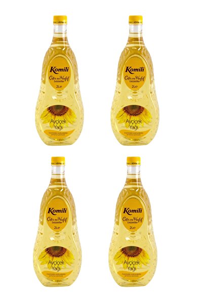 Komili Komili Ayçiçek Yağı 2 Lt 4 Adet