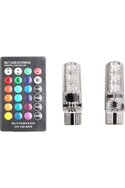 Genel Markalar Tiger Marketing 12 Led Rgb T10 Led Kumandalı Park Aydınlatma