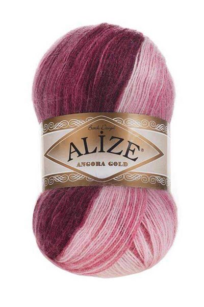Alize 1895 Μοντέλο Angora Gold Tie Dye Πλεκτό νήμα