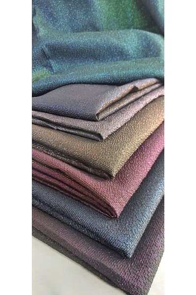River Fabrics جانجانلي جاكار أخضر فوشيا