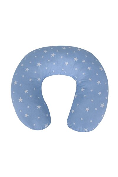 Sevi Bebe Mavi Yıldız Eko Anne Bebek Minderi Emzirme Minderi Art-2-117