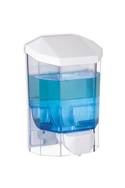 Flosoft Διανομέας διαφανούς υγρού σαπουνιού 500 ml - 24 τεμάχια