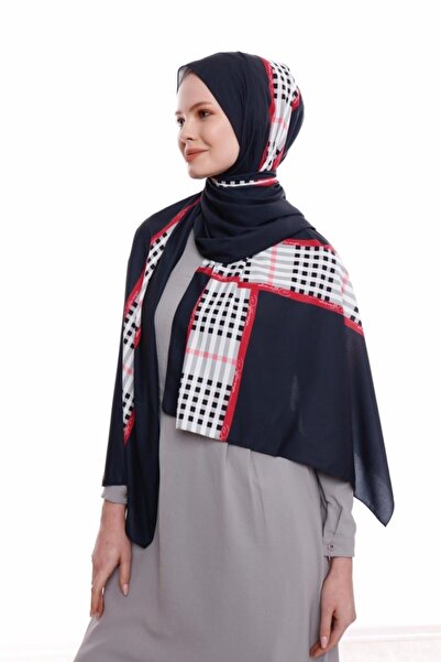 Differenza Line Medina Silk Shawl Black
