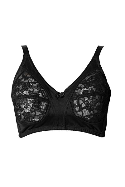 NBB 352 Siyah Dantelli Toparlayıcı Sütyen