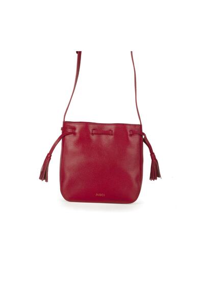 PİRCİ Nerissa Deri Kadın Büzgülü Çanta
