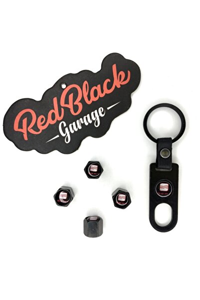 KARA AUTO Σετ μεταλλικό κάλυμμα βαλβίδας καθίσματος και μπρελόκ