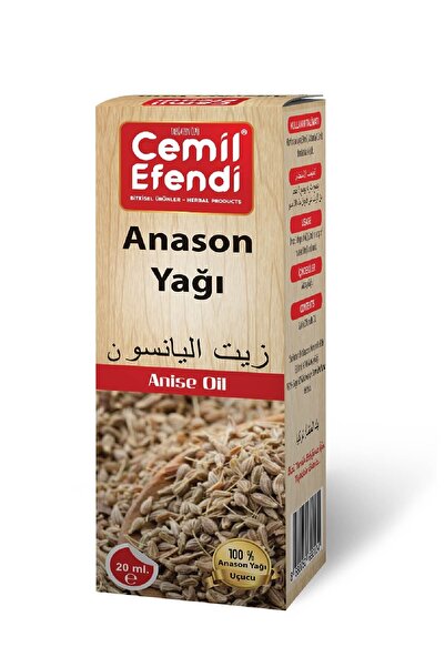 Cemilefendi %100 Doğal Saf Uçucu Anason Yağı 20ml