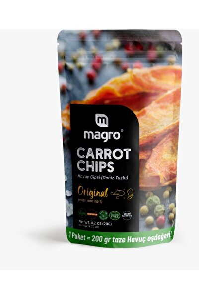 Propatis Magro Havuç Cipsi Deniz Tuzlu 20gr