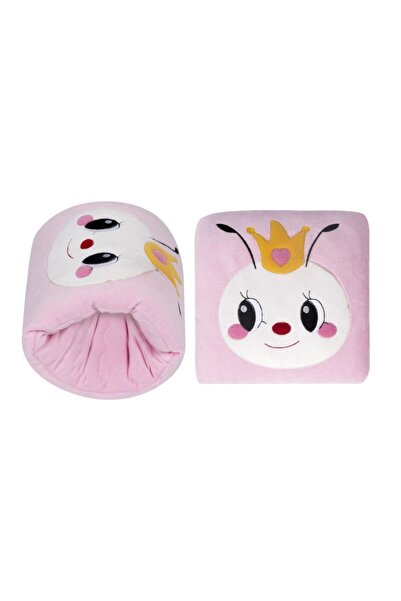 Sevi Bebe Μαξιλάρι θηλασμού πολυτελείας με ροζ κέντημα - Art-271