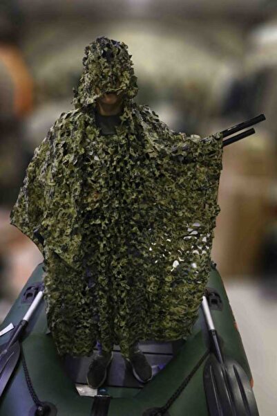 Genel Markalar Panço Yeşil Gizlenme Ağı Kamuflajlı