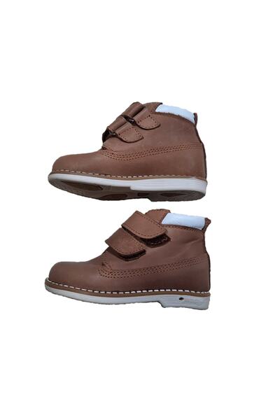 KAPAR Unisex Bebek Açık Kahverengi Bot