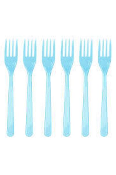 BALOONCENTER Blue 25 Piece Fork