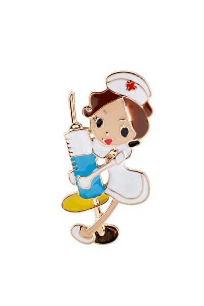 ttoysworld Doktor Hemşire Broş Yaka İğnesi