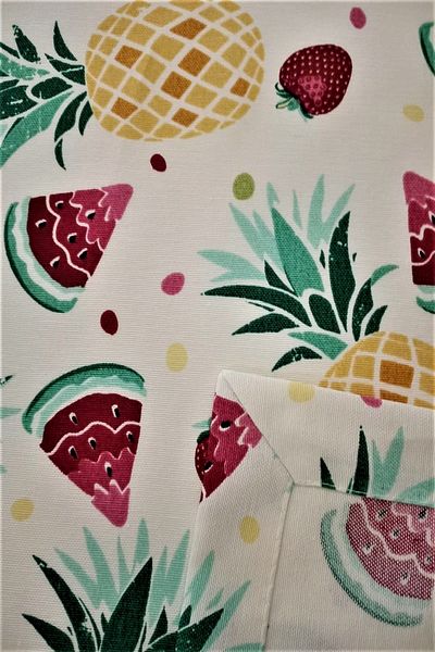 eno concept Linen Textured Colorful Tablecloth
