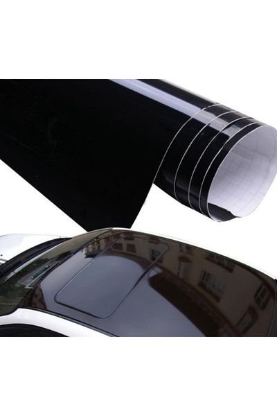 KNB Glossy Black Foil Coating 1.80cmx1.52 Cm