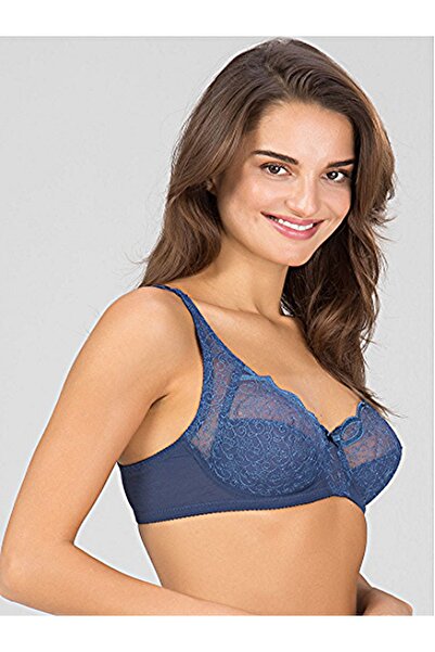 Kom Жіночий синій бюстгальтер-суппер