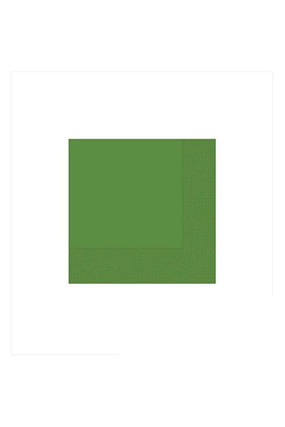 Roll-Up Green Paper Napkin 33x33 Cm