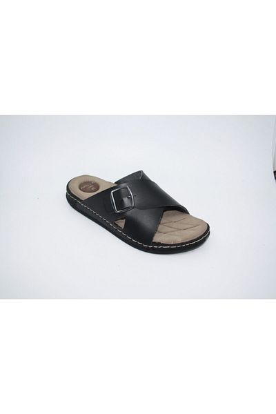 Apella Men's Cross Buckle Slippers