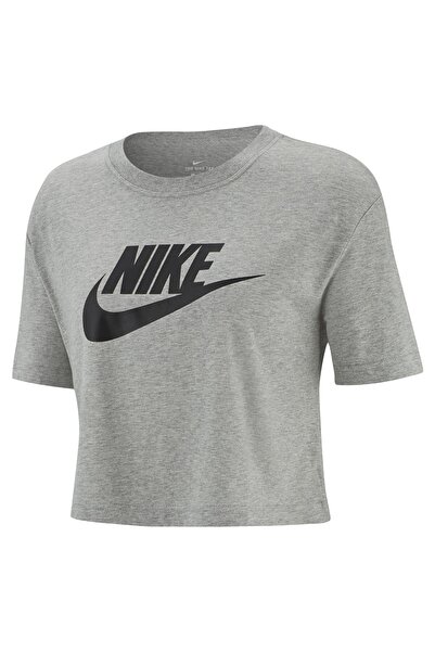 Nike تي شيرت رياضي نسائي - W NSW TEE ESSNTL CRP ICN FTR - BV6175-063
