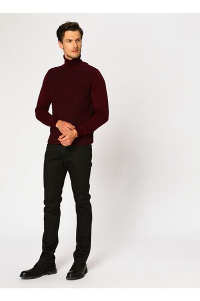 Pierre Cardin Claret Red Men's Sweater