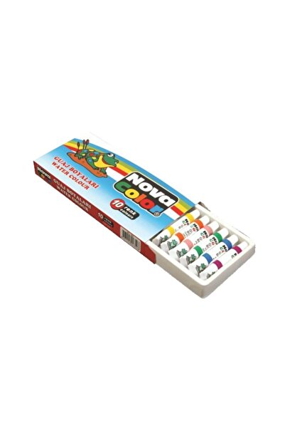 Nova Color Guaj Boya Tüp 10 Renk Nc-102