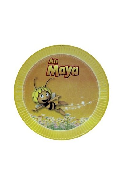 Arı Maya Yellow Plastic Plate