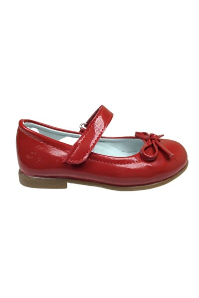 Generic Brand Ortopedikal 1010 Baby Red Patent Leather Mustache Bow Girls' Ba...